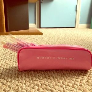 MORPHE X JEFFREE STAR Brush Set and Pouch